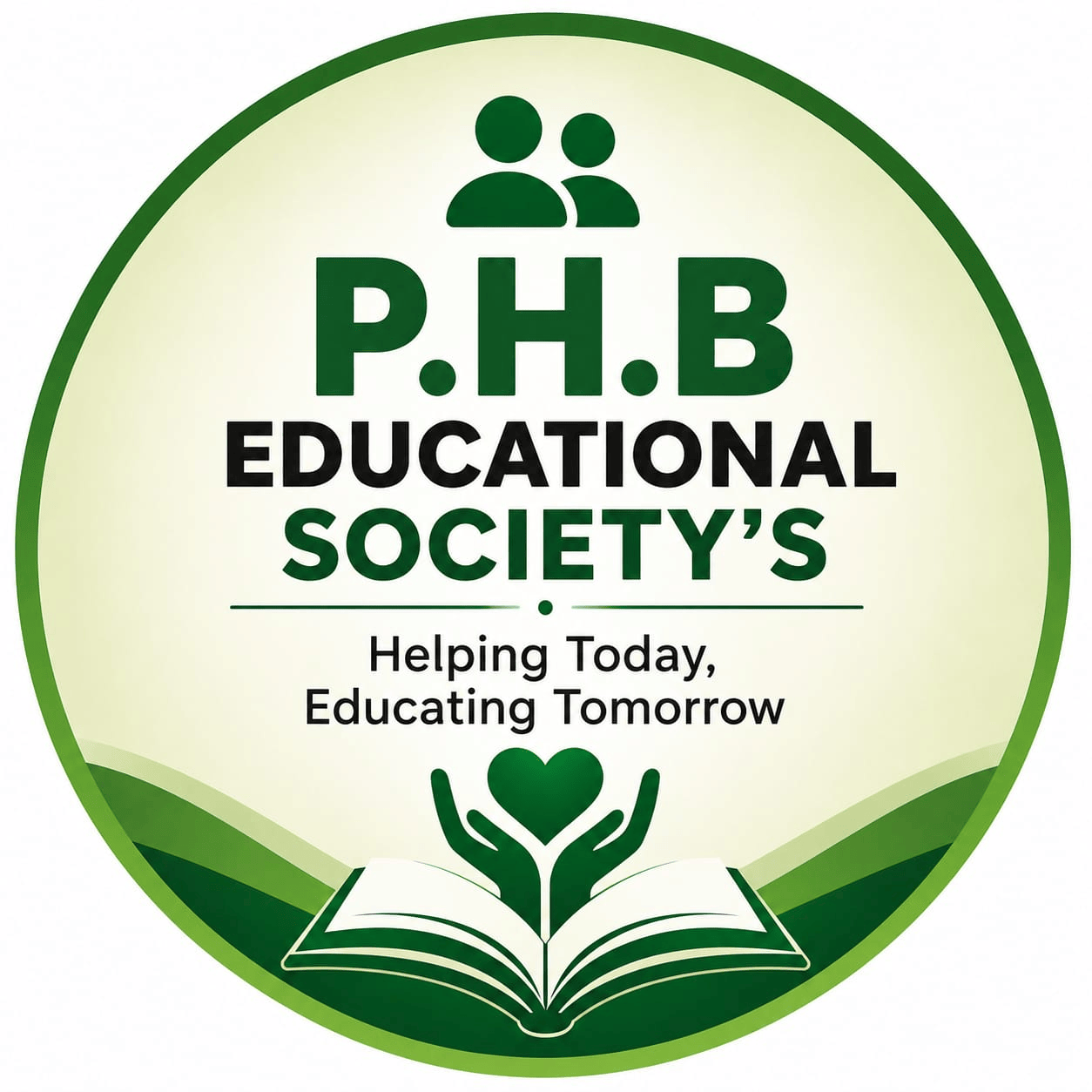 P.H.B EDUCATIONAL SOCIETY'S Logo